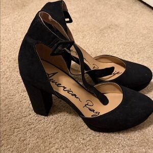 American Rag Black Heeled Shoes
